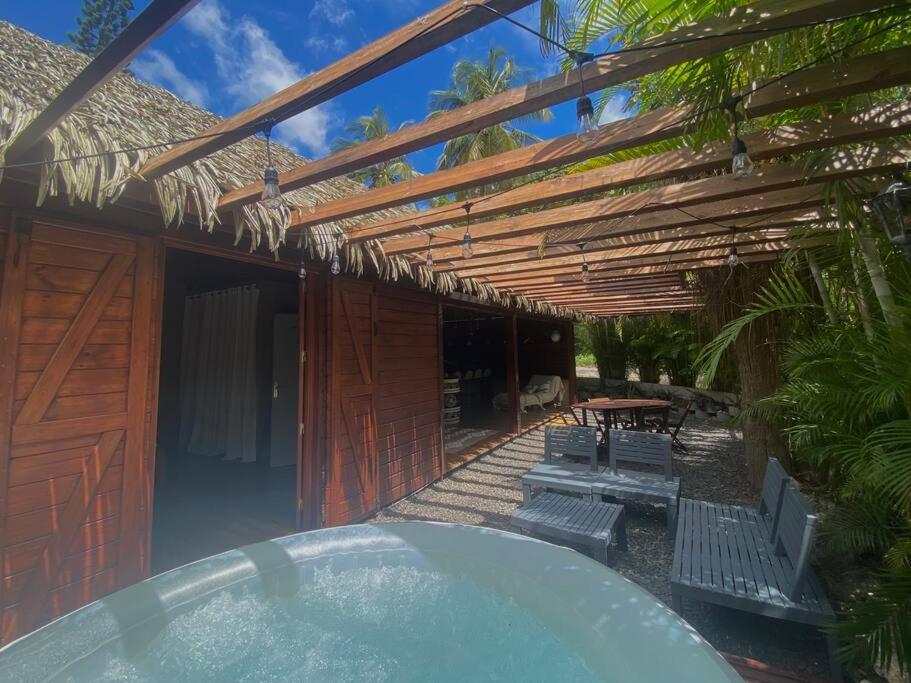 Eden Chalet, Spa Privatif Les Abymes Extérieur photo