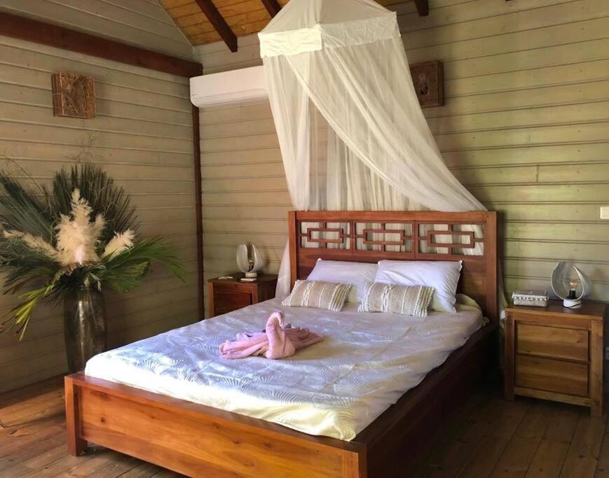 Eden Chalet, Spa Privatif Les Abymes Extérieur photo